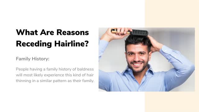 Receding Hairline: What are the causes of it