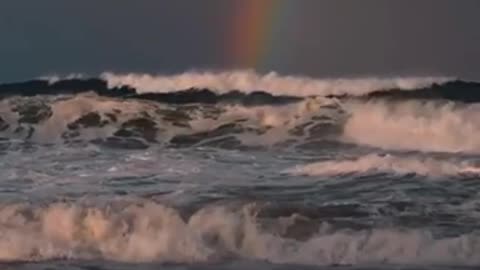 Sea waves are the best in my life