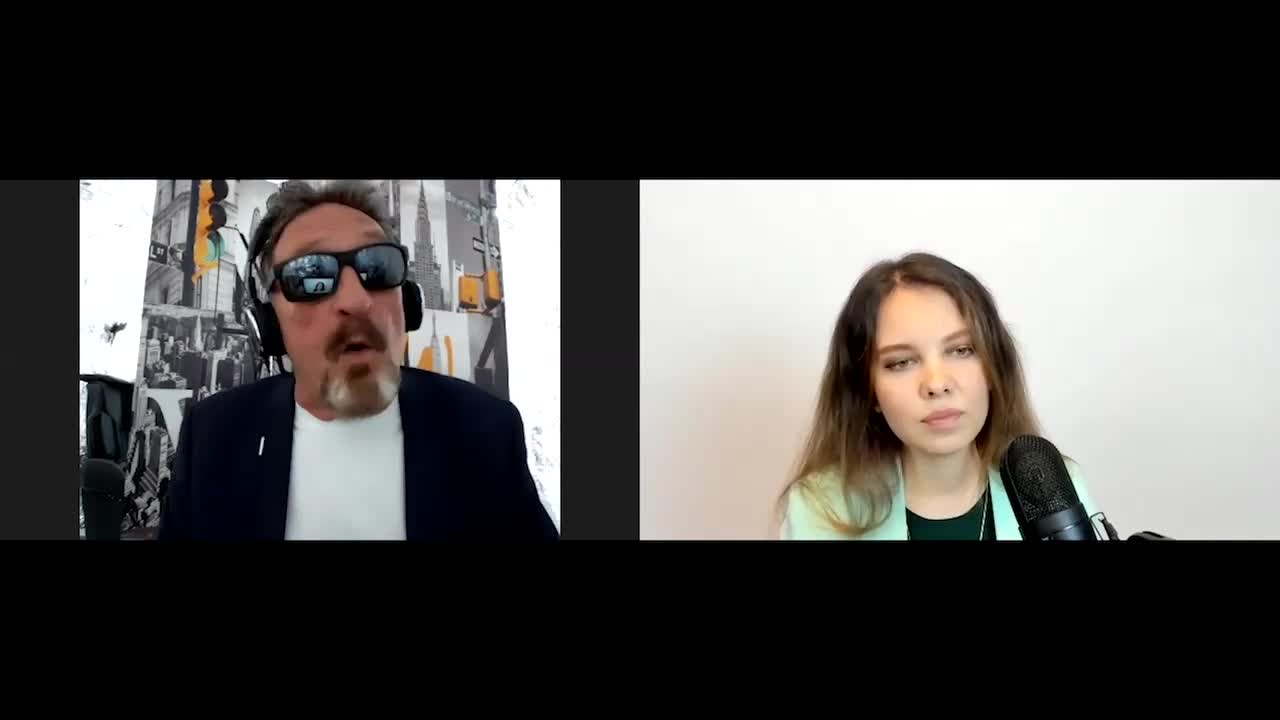 Dasting 💥 Here McAfee speaks about mockingbird & MSM