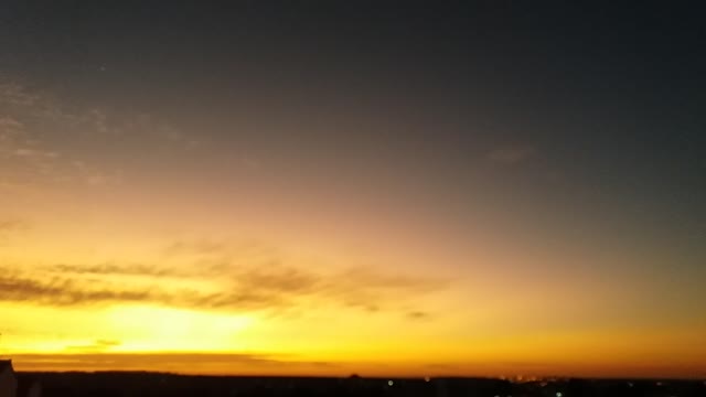 the dawn in brazil is incredible see