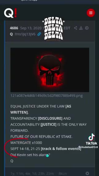 September might be a month to remember