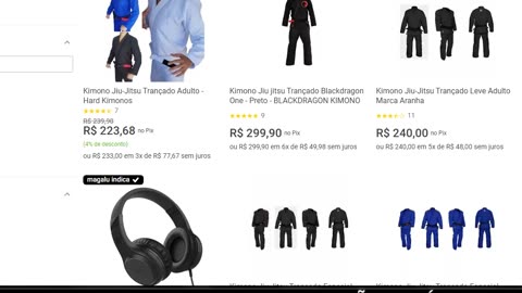 Kimono Jiu-Jitsu Trançado Adulto - Hard Kimonos MAGAZINEANV