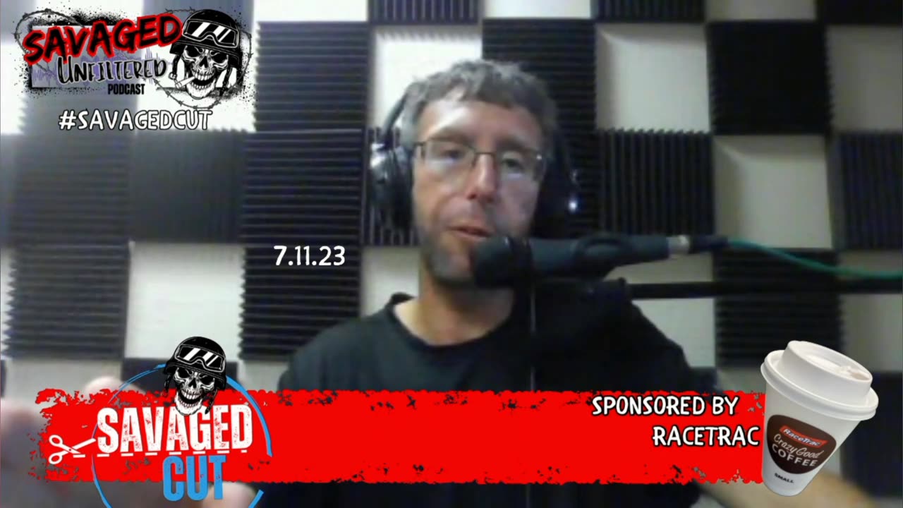 Producer Shakey and his team of graphic design on the show screws up the overlay graphic