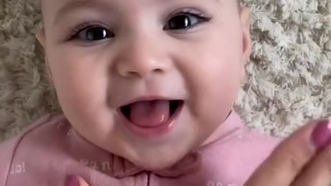 How beautiful children caress