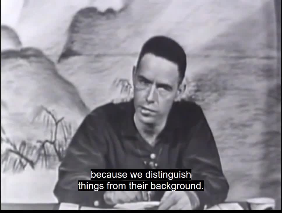 Alan Watts - Eastern Wisdom and Modern Life - Things and Thinks - 2
