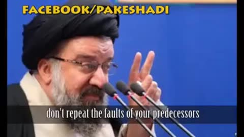 Ahmad Khatami gives advice to Donald Trump