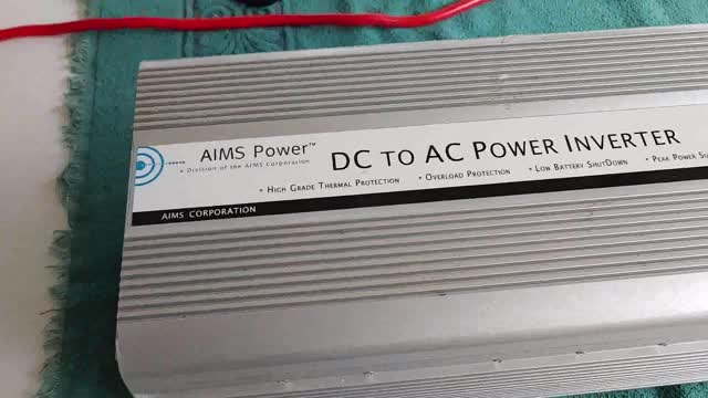#Review of my 5000-Watt AIMS Inverter