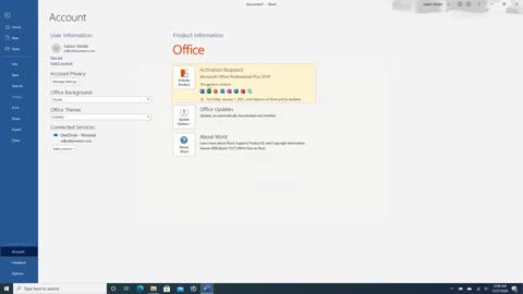 How to activate your Microsoft account!