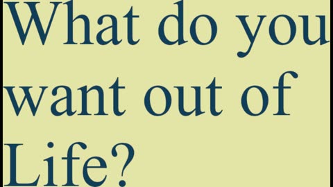 What Do You Want, Out Of LIFE | Pastor Robby Dickerson