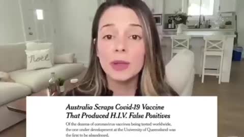 Covid vaccines infected with aids?