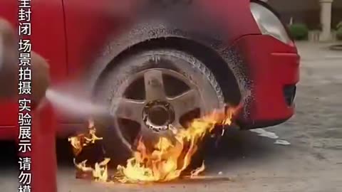 Fire attack car🔥