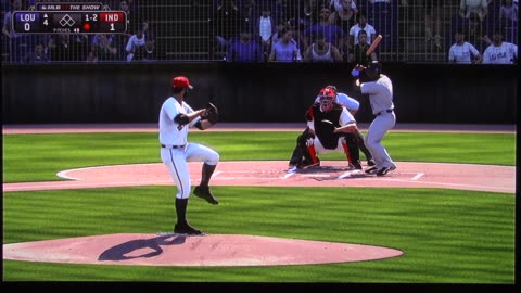 MLB The Show: Indianapolis Indians vs Louisville Bats (Hulse 18 Ks)