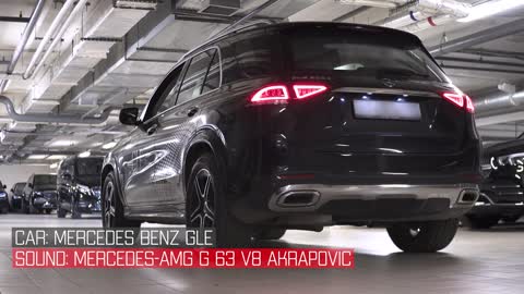 Mercedes GLE with individual engine sound system ENGINEVOX