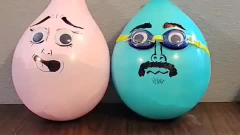 Shaving Cream filled Balloons