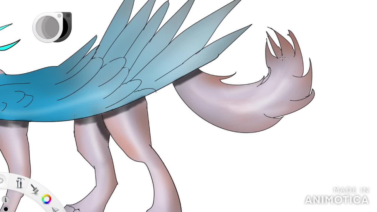 Alaskans Don't Live in Igloos + dragon digital art