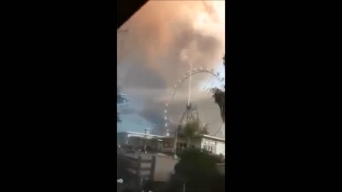 Scary lightning