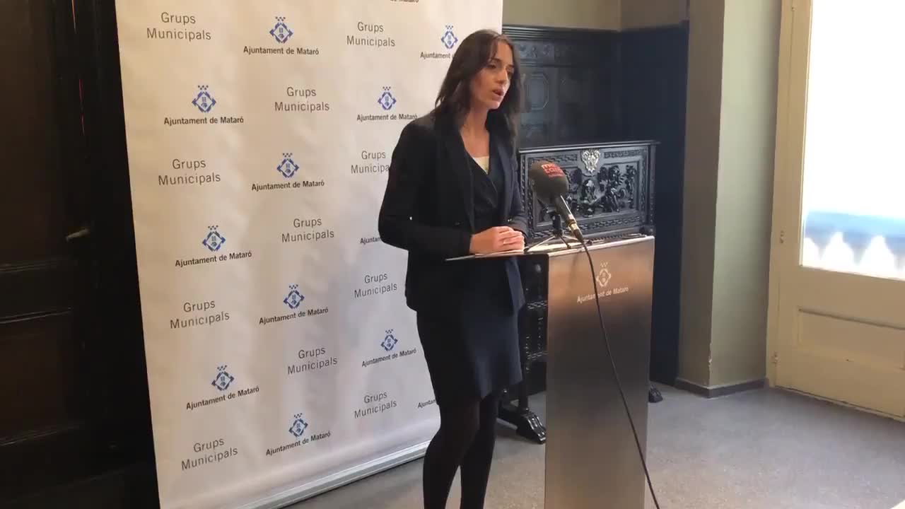 La nueva afiliada de VOX, Mónica Lora Cisqué, edil no adscrito de Mataró