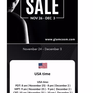 GLAMCOSM SALE 30% OFF USE marieliza10 code