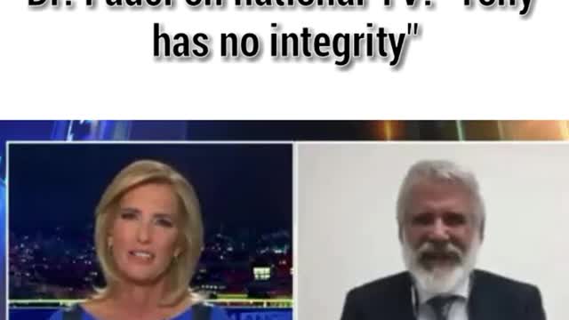 Dr. Malone spills beans about Dr. Fauci on national TV: "Tony has no integrity"