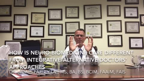 How is Neuro-Biomedicine care different from Integrative Alternative doctors’ approaches