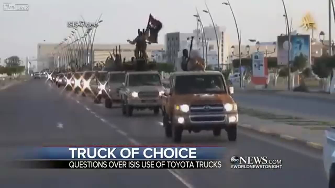 Why does ISIS buy Toyota?