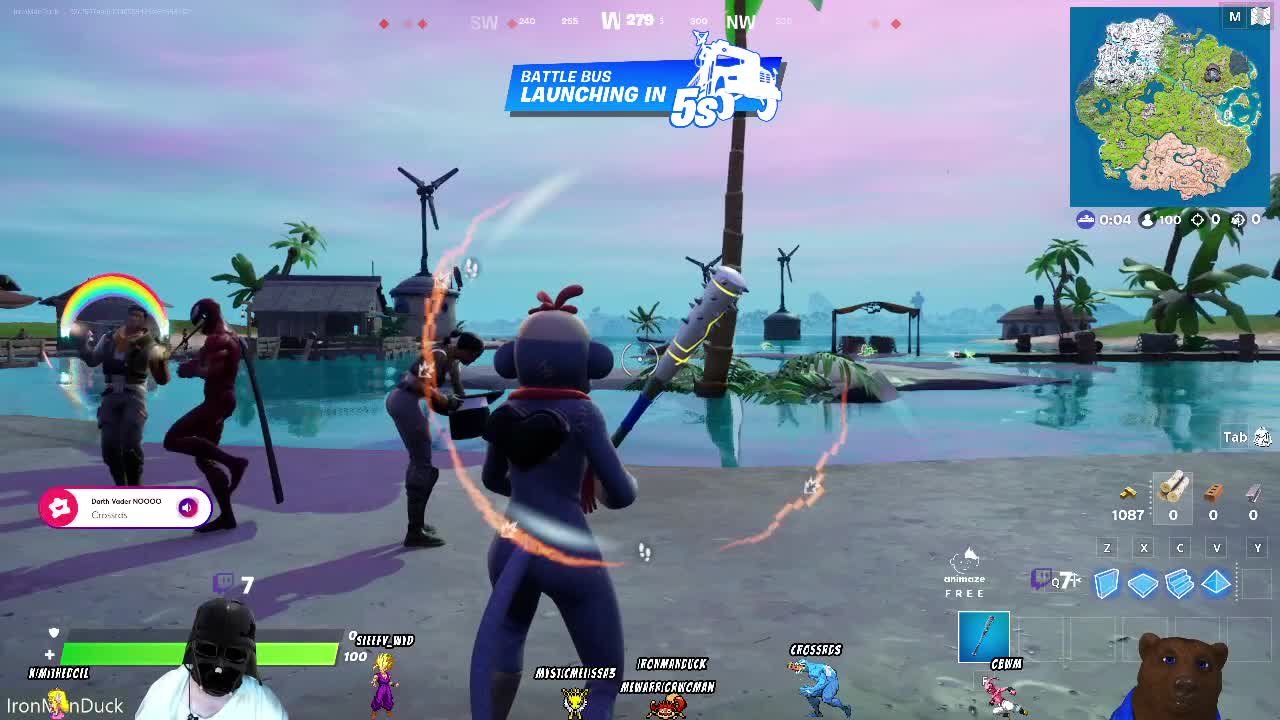 #Duckception with your host IronManDuck and the #quackers 3 1 22