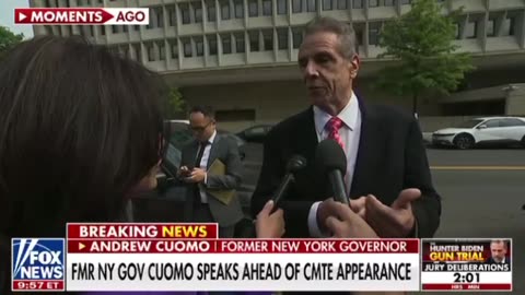 Cuomo speaks ahead of committee appearance