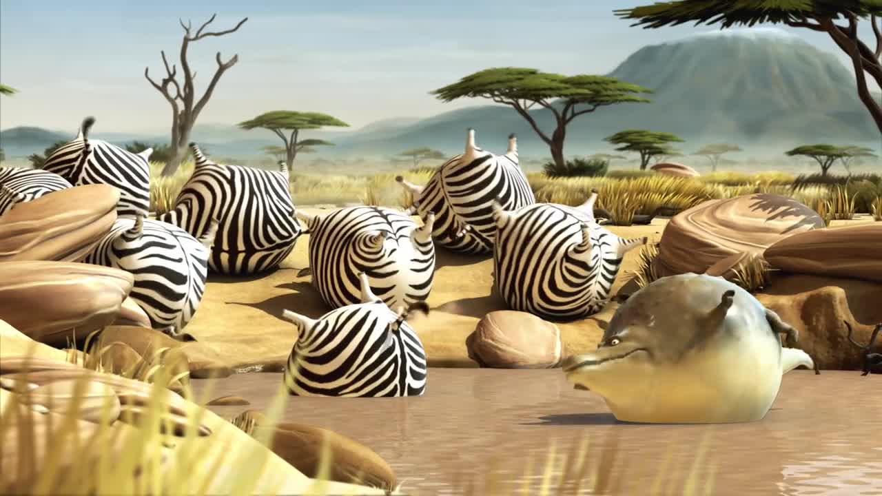 ROLLIN` SAFARI - what if animals were round?