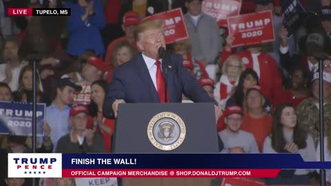 President Trump in Tupelo, MS