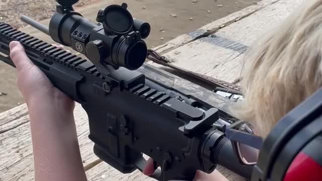 11 year old child shoots AR-15