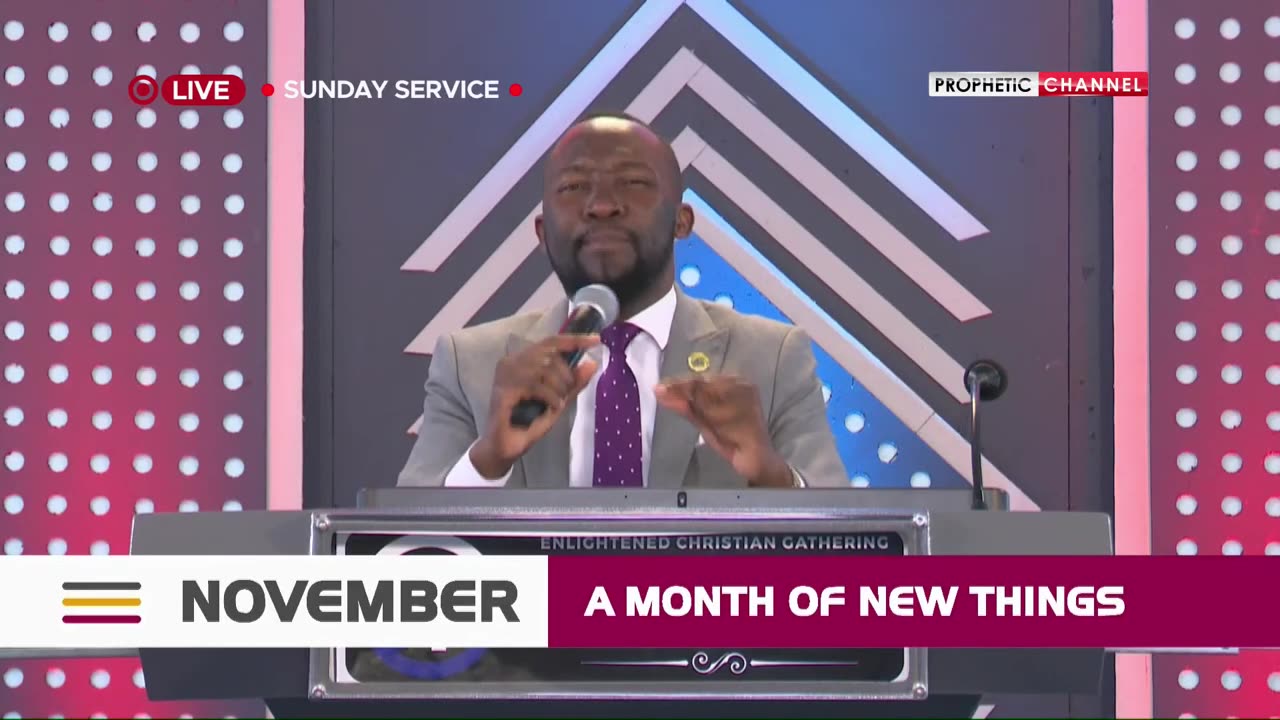Sunday Service LIVE | ECG -The Jesus Nation Church | Prophet Shepherd Bushiri 10.11.2024