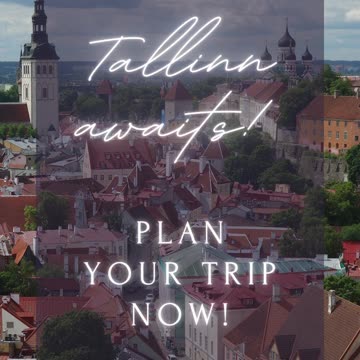 🏰 Tallinn awaits! ✈️ Plan your trip now!