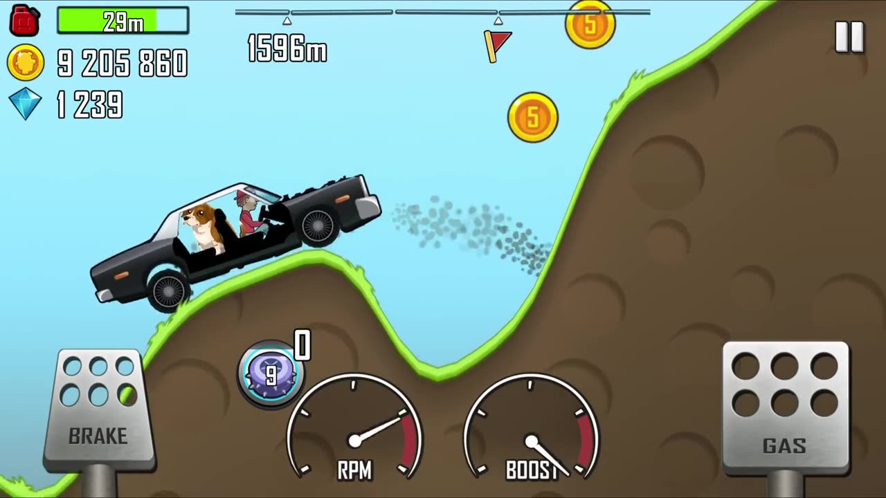 Hill Climb Racing - FIRE TRUCK in COUNTRYSIDE Rescue Mission - POLICE CAR on FIRE GamePlay