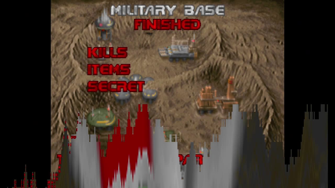 Final Doom - Knee-Deep in the Dead - Military Base (E1M9) - All secrets