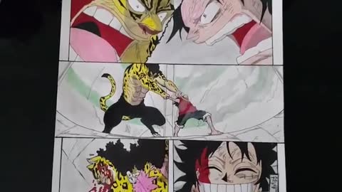 One Piece Luffy vs Lucci