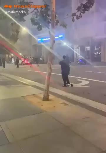 No shots fired here?