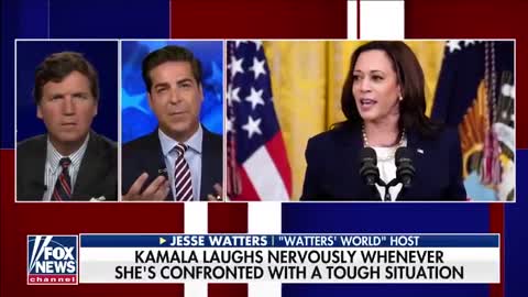 Tucker investigates the reason Kamala Harris is always cackling