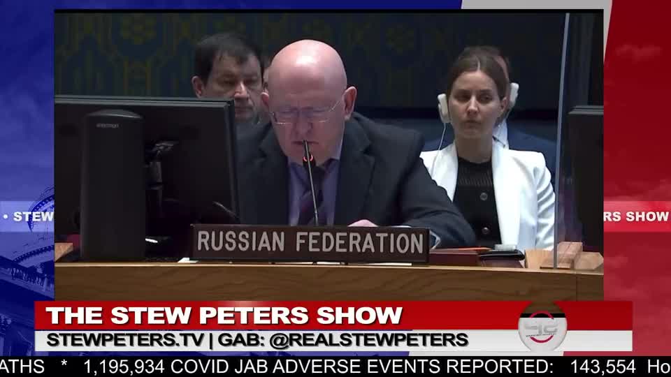 The Stew Peters Show” discussing Russia’s accusations