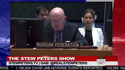 The Stew Peters Show” discussing Russia’s accusations