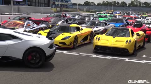 hypercar madness with some amazing cars on track in Nitharlan!