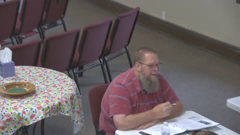 Wednesday Evening Bible Study 8-24-2022