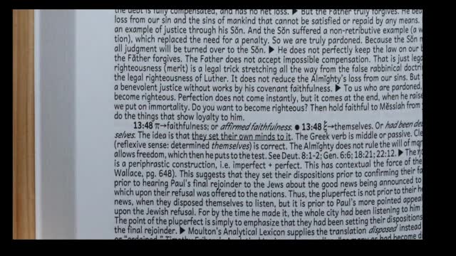 Does Acts 13:48 teach Predestination?