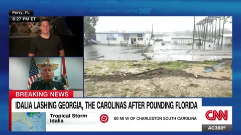 Why girl swam in flood Waters ?