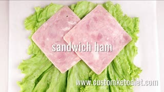 Ham and cheese wraps