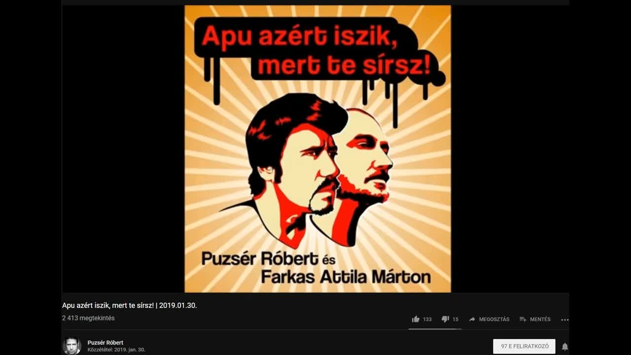 Apu azért iszik, mert te sírsz - 2019-01-30 laza kritikája