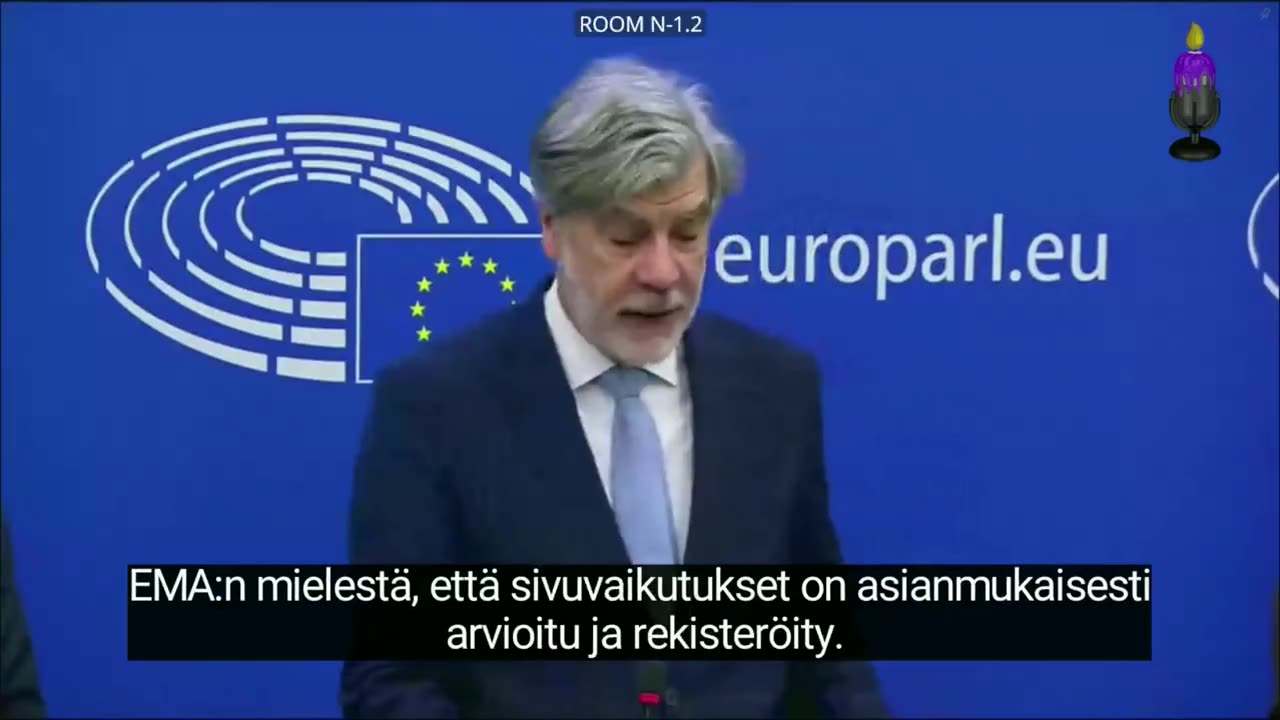 MEP Marcel de Graaff EMA:n vastauksesta EMA:lle osoitettuun kirjeeseen.