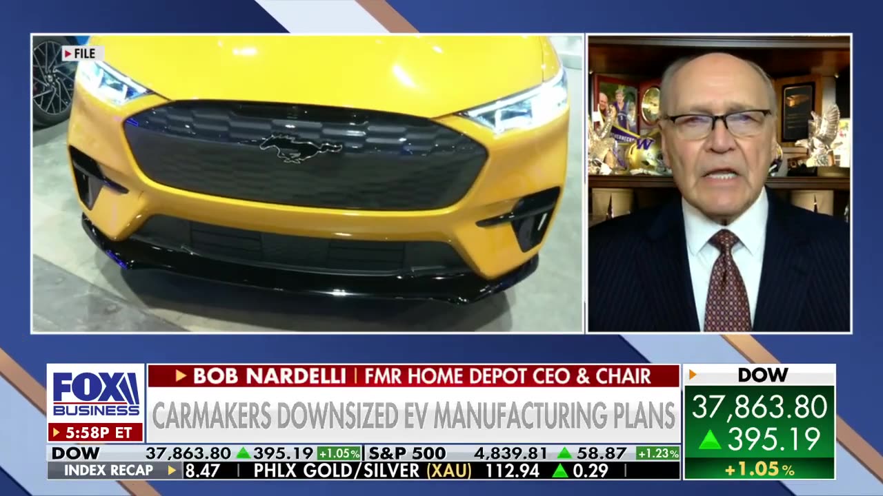 Ford cuts production of EV truck Biden drove to push his green agenda