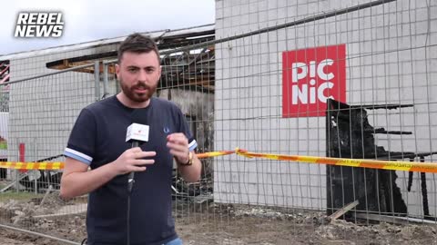 Dutch grocery store backed by Gates Foundation burns down