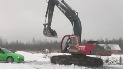 Boris the Excavator Operator Takes Revenge....