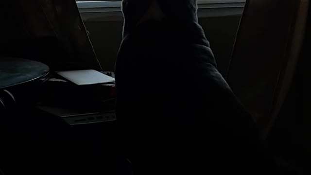 Big man watches over the kids
